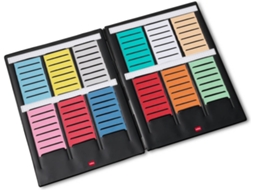 Cartão para Planificadores NOBO 3084600 (Preto)