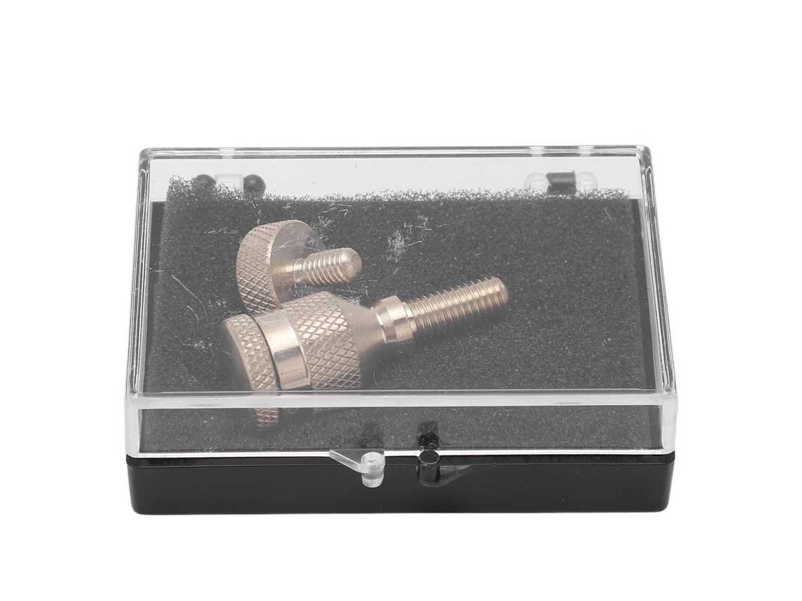 Parafuso de Aperto do Tudel para Saxofones Alto, Tenor e Soprano, em Liga de Cobre níquel, Peça de Reposição Durável com Aperto Firme AQUAFORGE