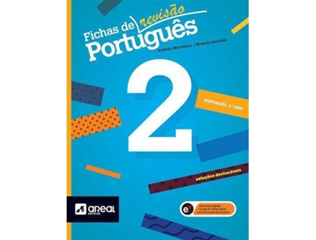 Manual Escolar Fichas de Português 2 - 2.º Ano de António Marcelino e Ricardo Antunes (Português)