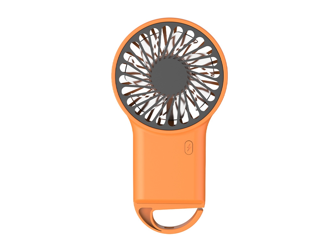 Mini Ventilador de Mão Ventilador Usb Pequeno Mini Ventilador Portátil Laranja MISSCA