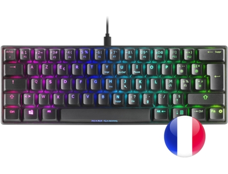 Teclado Gaming Mars Gaming MKMINIRFR Francês