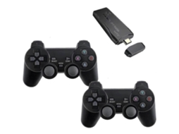 Console de Jogos Retrô Sem Fio com Controles 2,4 Ghz GOKOCO (64 G)