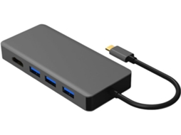 Hubs Usb-c Com Múltiplas Portas, Adaptador Para Vídeo Vga,