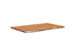 Conjunto 1 Tampo De Mesa Vidaxl Marrom Madeira De Acácia (60 X 40 X 2.5 Cm)