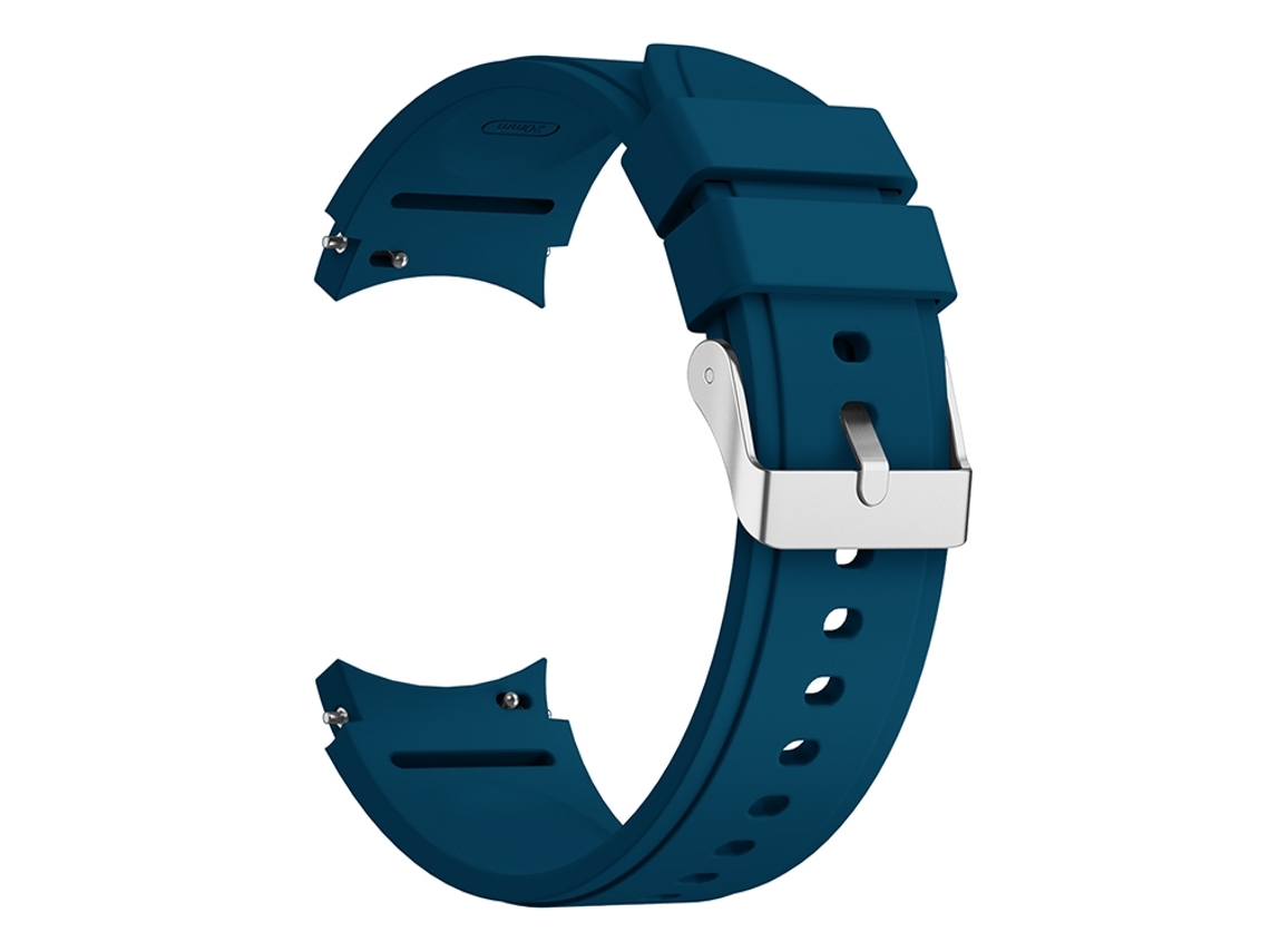 Bracelete Para Samsung Galaxy Watch 4 (40mm) - Silicone - Blue Dark Blue