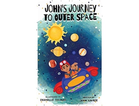 Livro Johns Journey to Outer Space de John Xavier (Inglês)