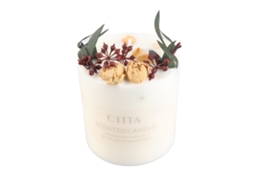 Vela Aromática LAXISCREED Cera de Soja Flor Seca Tipo 3