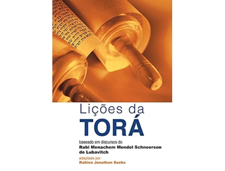 Livro Licoes Da Tora de RABINO JONATHAN SACKS (Português do Brasil)
