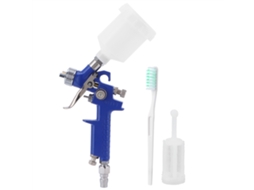 Laxiscreed Pistola Hvlp Para Reparação E Coloração De Móveis Com Bocal De 0,8 Mm