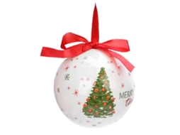 Adesivos De Natal Papai Noel Espuma Bola Vermelha Pacote 3