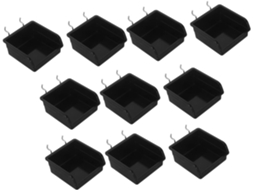 Organizador De Mesa Com 10 Peças, Ganchos, Painel Perfurado Resistente, Caixas De Armazenamento, Acessórios