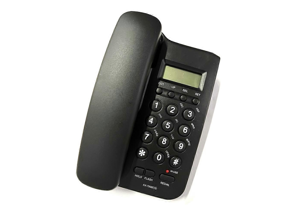 Telefone Com Identificador De Chamadas, Rede Fixa, Som Nítido, Redução De Ruído, Com Fio Brilvibera
