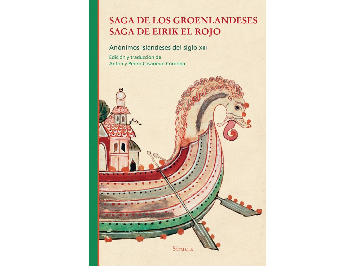 Livro Saga De Los Groenlandeses. Saga De Eirik El Rojo de Anónimos Islandeses Del Siglo Xiii (Espanhol)