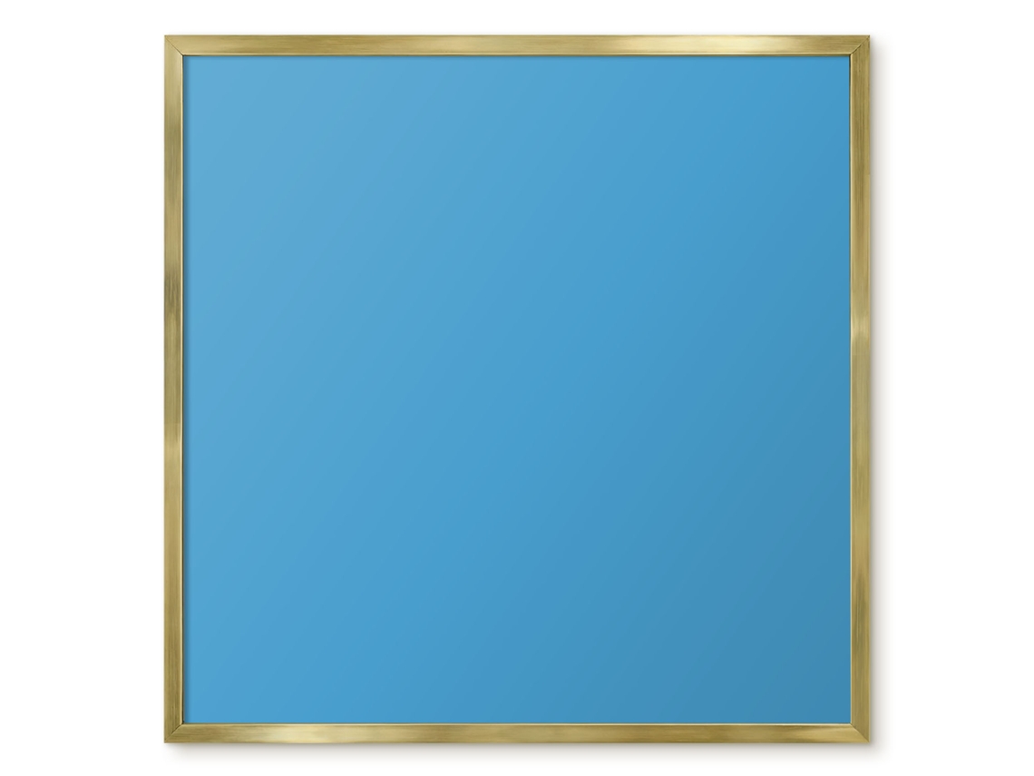 Magnetic Board For Wall Brown Color For The Bedroom Espelharte (50x50 Cm)