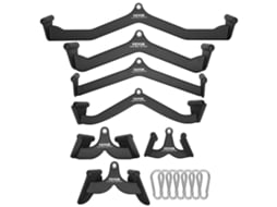 VEVOR Lat Pulldown Bar Handle Attachment V-Bar T-Bar Cable Machine para Home Gym