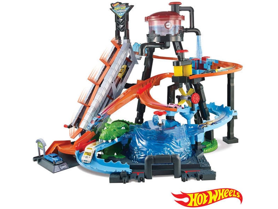 Pista Hot Wheels City Dragão Ataque Aéreo Motorizado Mattel