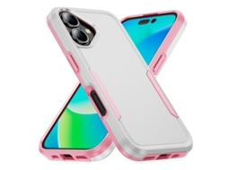 Lurelia Capa Protetora Para Iphone 16, Em Tpu E Pc, Recortes Precisos E Anti-riscos