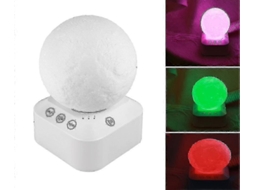 Luminria De Lua, Luz Noturna Lunar, Presente Ideal Para Crianas E Mulheres, Recarregvel Via Usb Aquaforge
