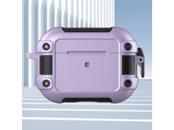 Capa Protetora Tank Tpu+pc para Fones de Ouvido Sem Fio Airpods Pro GIECY