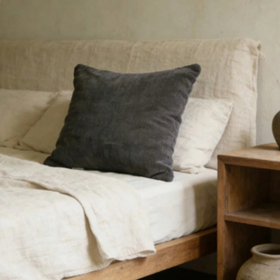 Conjunto 2 Almofadas Veludo Chenille Sofá Cama Ambiente Elegante Casa