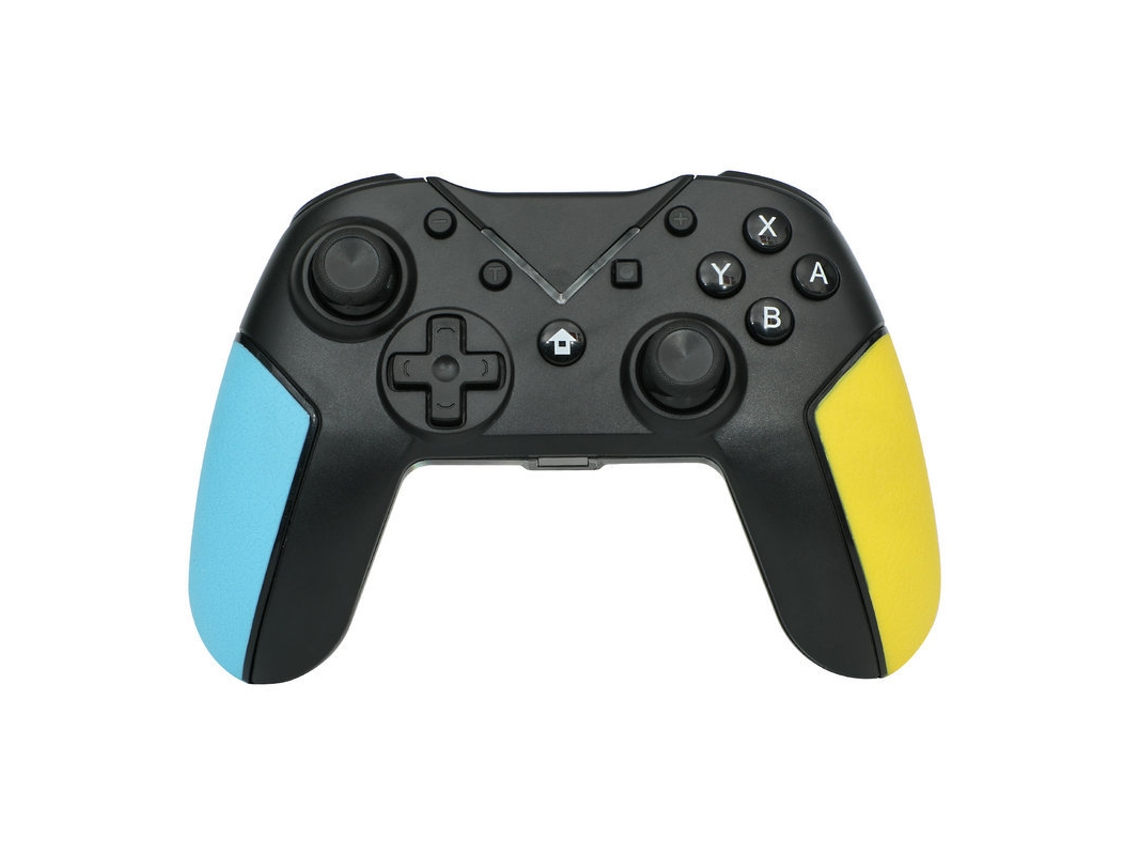 Comando para Nintendo Switch Pro Sem Fios (azul amarelo)