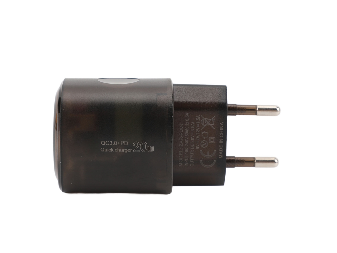 Carregador Parede LAXISCREED 20w Pd Usb C Transparente