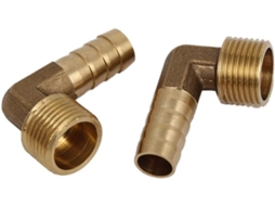 Conector de Mangueira de Latão, 3/8bsp, 10 mm, 2 peças CHABERLU
