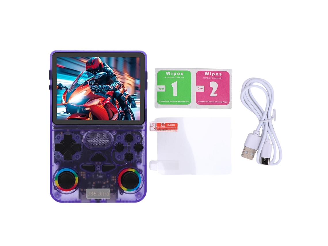 Console de Jogo Portátil Retro EOOCOO de 3,5 polegadas com suporte a jogos arcade