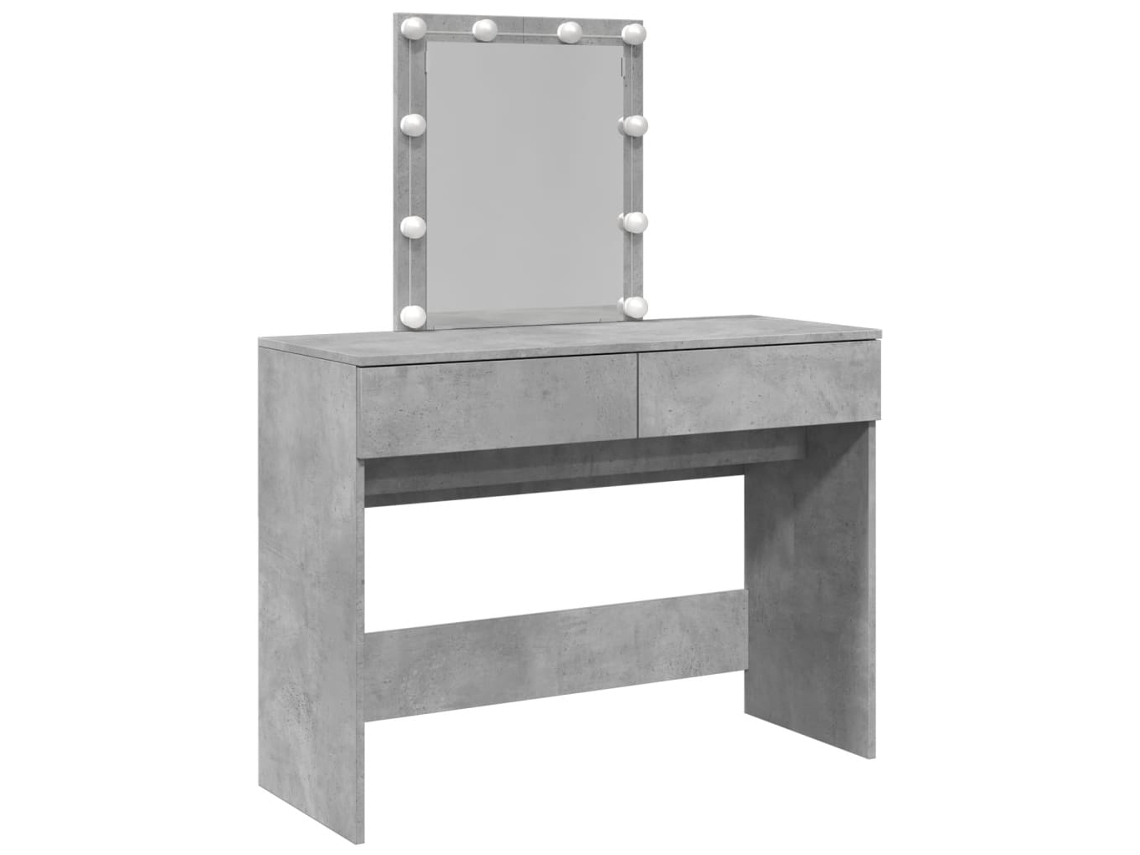Dressing Table, Dressing Tables Vidaxl Cinzeto Madeira (n/a)