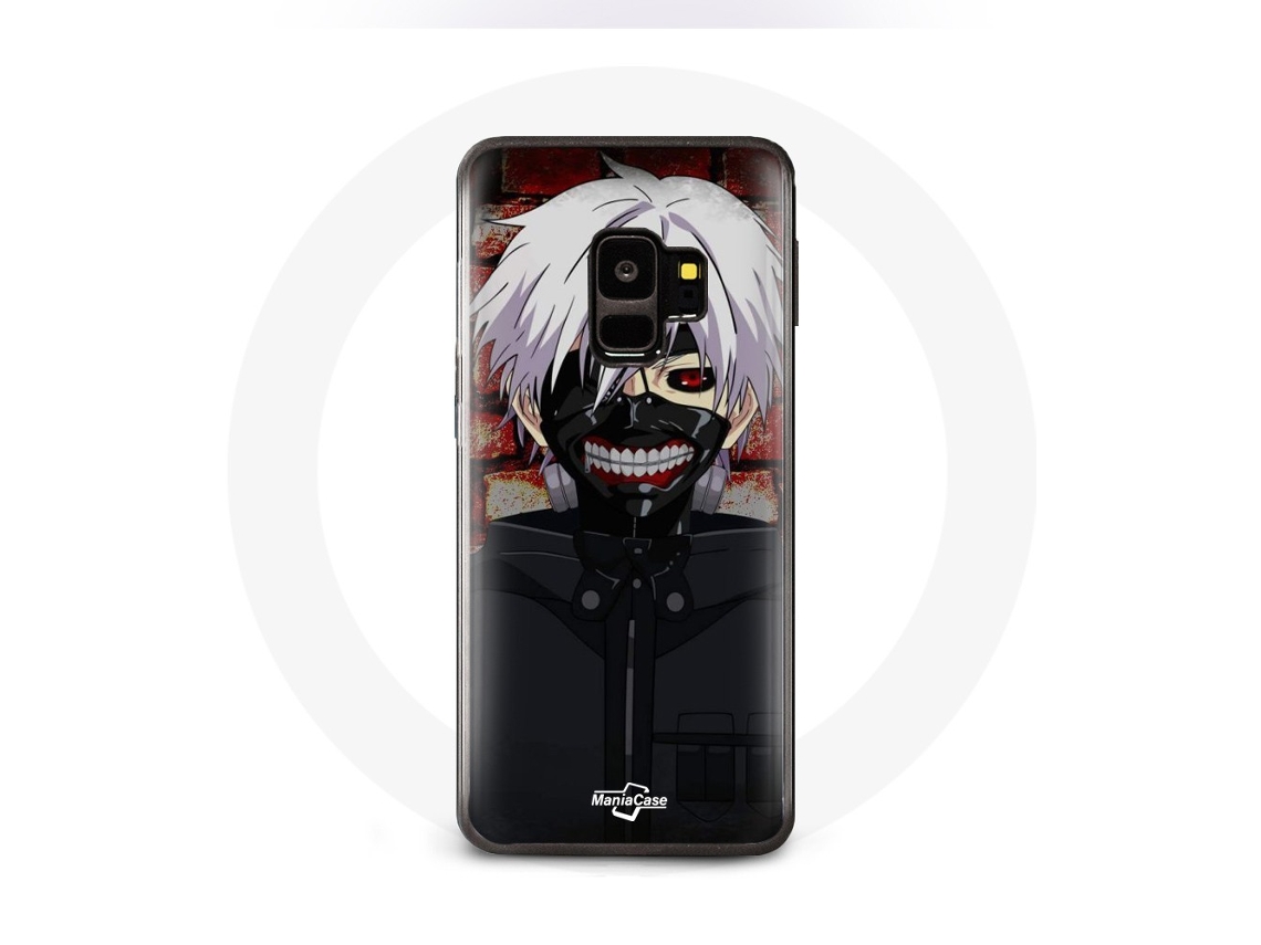 Capa para Samsung Galaxy S9 plus Tokyo Ghoul Kaneki Ken máscara japonês Anime