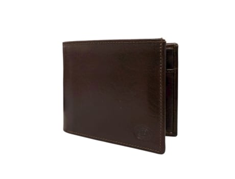 Porta-moedas Carteira De Homem F.antunes Horizontal Castanha Castanho