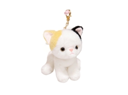Chaveiro de Gato Fofo e Fofinho Brinquedo de Pelúcia para Presente CHABERLU