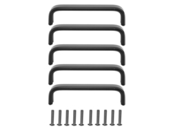 Puxador De Porta Laxiscreed De 96mm Em Liga De Alumínio Com Design Minimalista