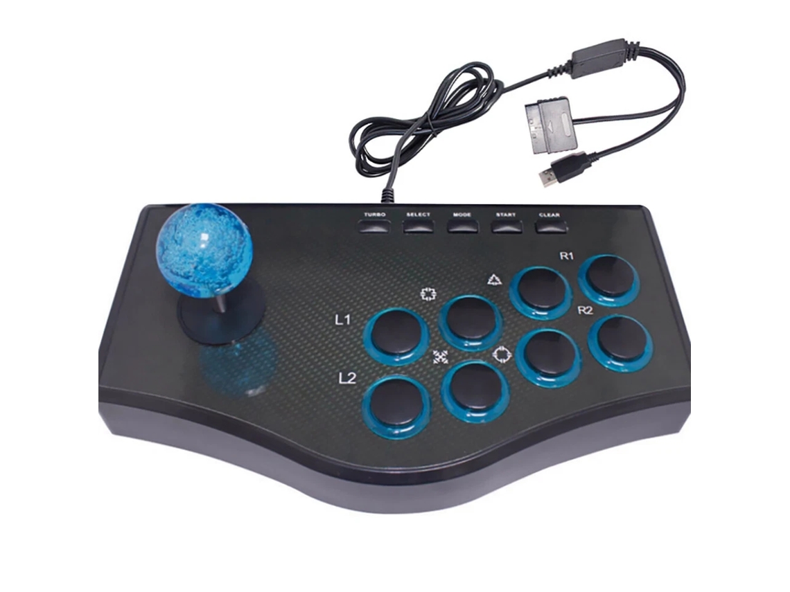 Controle De Jogo Usb Arcade Stick ? Joystick De Luta Para Ps3, Ps2 E Pc | Orysin