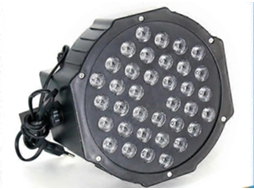 Omni foco de Luz de Escenario 36 Led 1w Rgb Multicolor 7 Modos Control Remoto Dmx Disco Iluminación Flexible