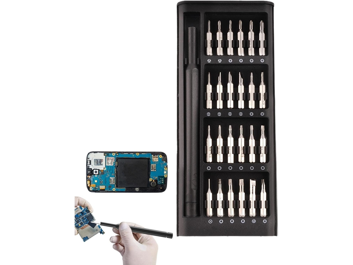 Kit De Chave Fenda Para Reparo Eletrônicos