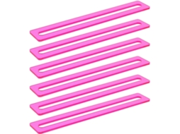 Conjunto Toyvian de 6 peças de ferramentas de leitura guiada, incluindo tiras de luz acrílicas e marcadores para acompanhamento em casa.