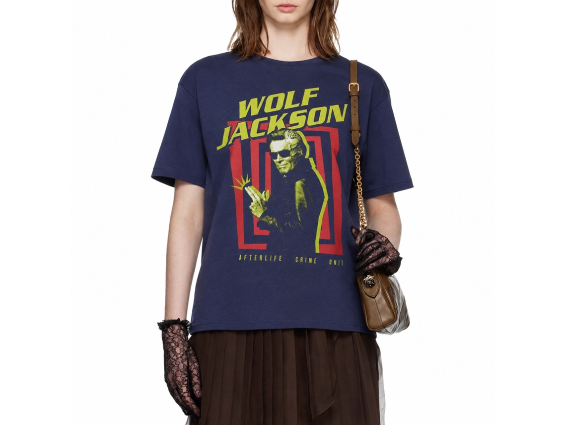 Rockinstone Beetlejuice Wolf Jackson T-shirt Size:xxxl