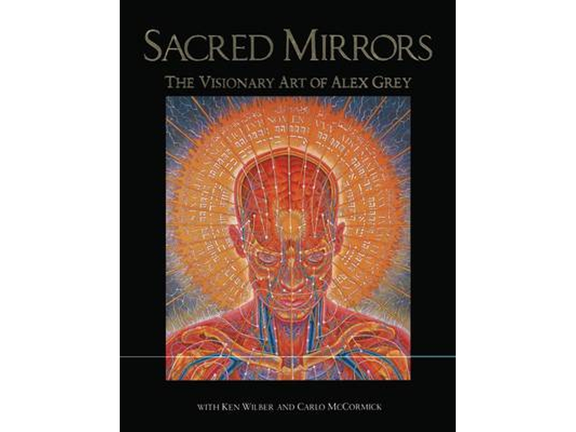 Livro sacred mirrors de alex grey (inglês)