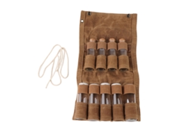 Saco de Condimentos Portátil com 9 Potes Khaki