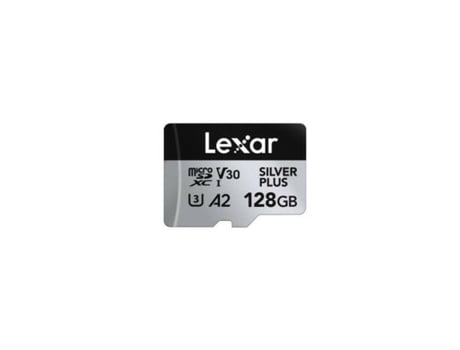 Cartão Micro SD LEXAR High Performance SILVER PLUS (128 GB)