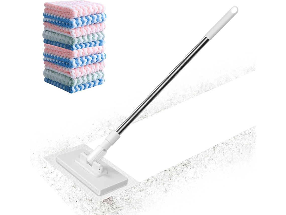Mop De Chão Resistente E Durável Com Rotação 360°