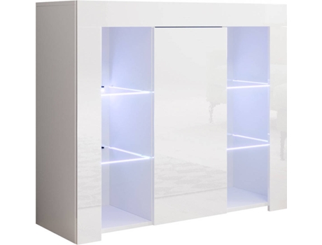 Aparador MÓVEIS BONITOS Lilian (Branco - 94x35x83 cm)