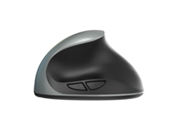 Mouse Ergonômico Vertical Sem Fio 2.4g Hxsj X10 Com 3 Níveis Ajustáveis E Recarregável Cinza