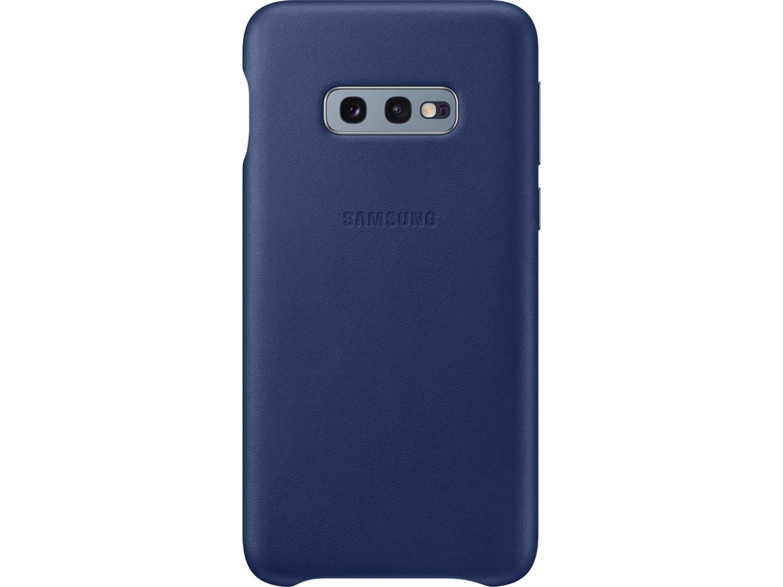 Capa SAMSUNG Galaxy S10e Leather Cover Azul