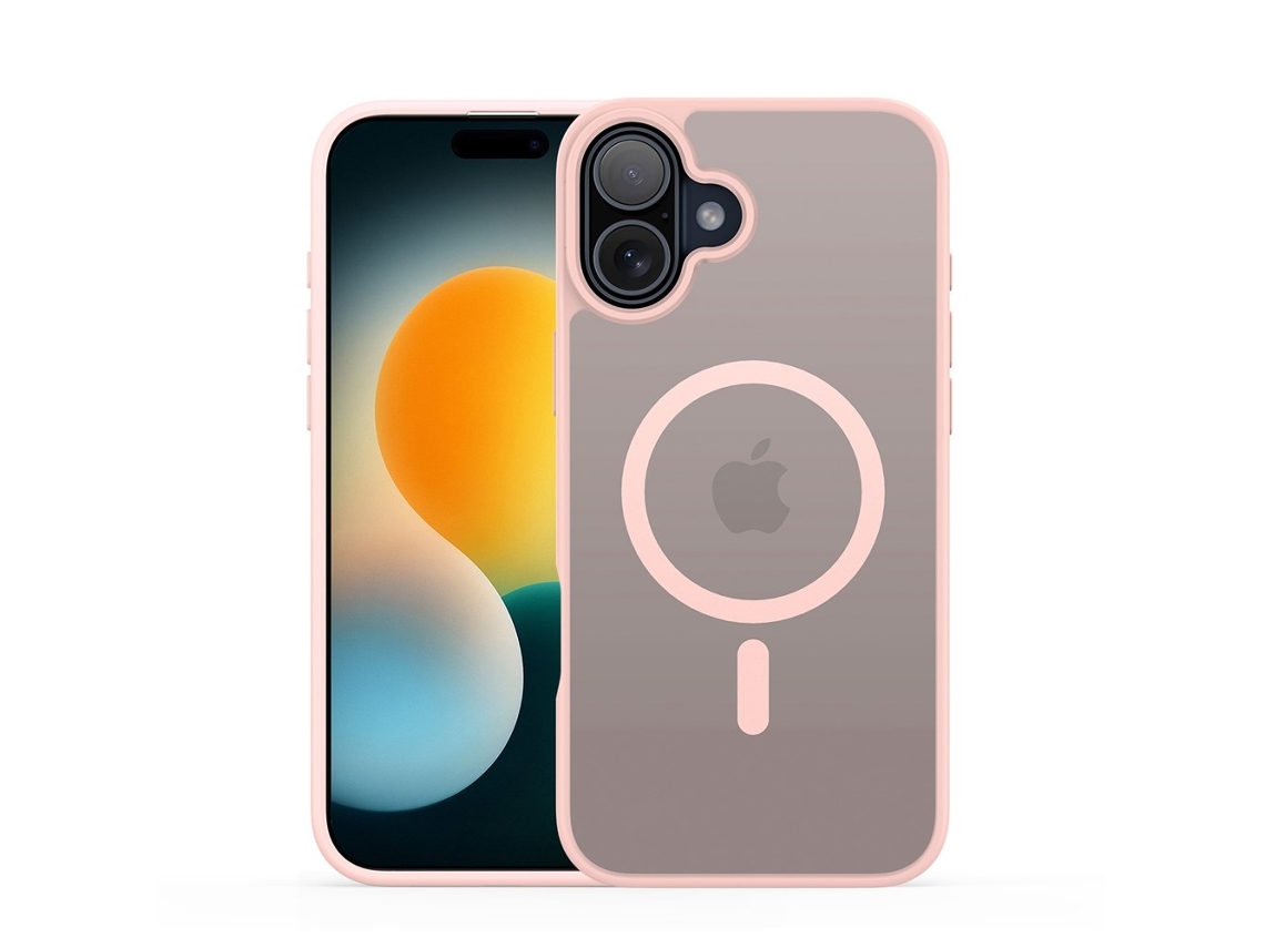 Capa Com Acabamento Fosco Dux Ducis Para Iphone 17 Série Yind - Rosa