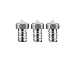 Peças De Impressora 3d 3pcs Bicos De Titânio V5 V6 Tc4 M6 Para Filamento 1.75mm 0.2/0.3/0.4/0.5mm