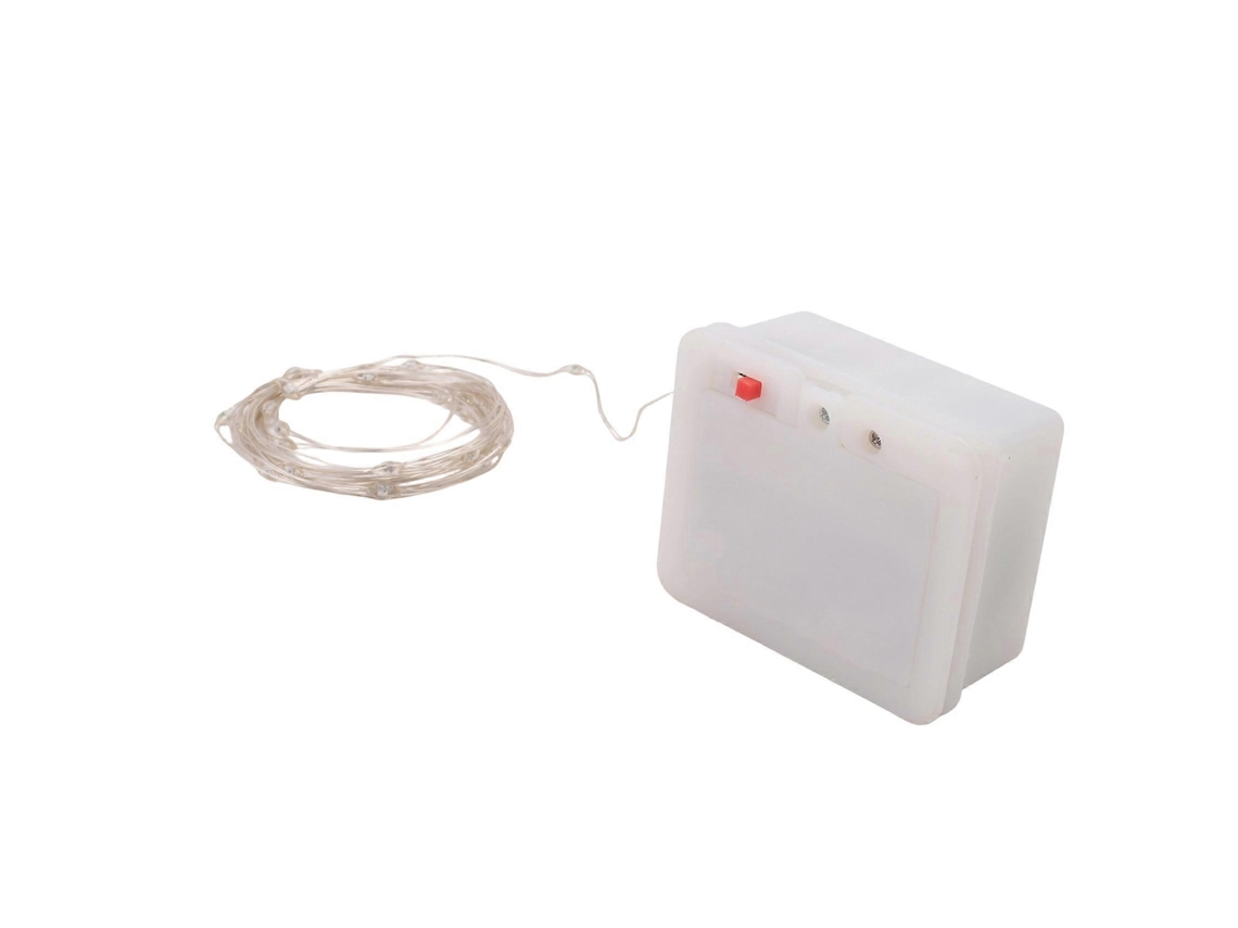 Fio De Luzes De Natal Com Sensor De Som E Altifalante