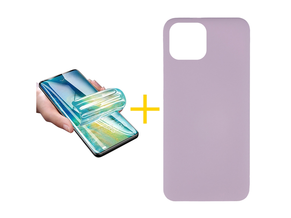 Conjunto de Película de Ecrã para iPhone 16 Plus SKYHE Roxo (1un)
