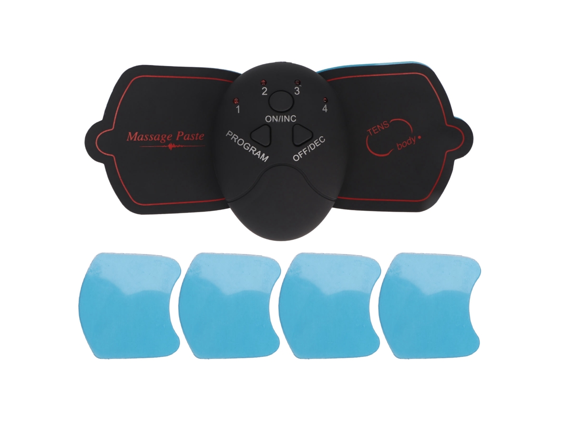 Adesivo Massageador Cervical Sem Fio, Porttil, Reutilizvel E Prova Dgua, Com 10 Nveis De Microcorrente Para Alvio Da Fadig-tuotuo